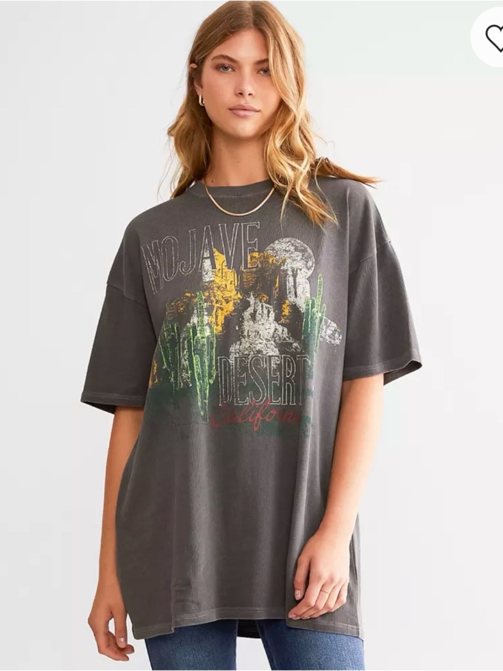 NWT Oversized Mojave Desert Graphic Tee (L/XL)